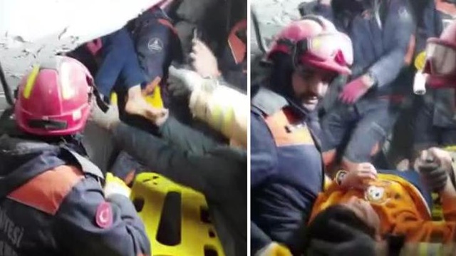 4 kişilik aile, depremin 4. gününde enkazdan sağ olarak çıkarıldı 4 kişilik aile, depremin 4. gününde enkazdan sağ olarak çıkarıldı