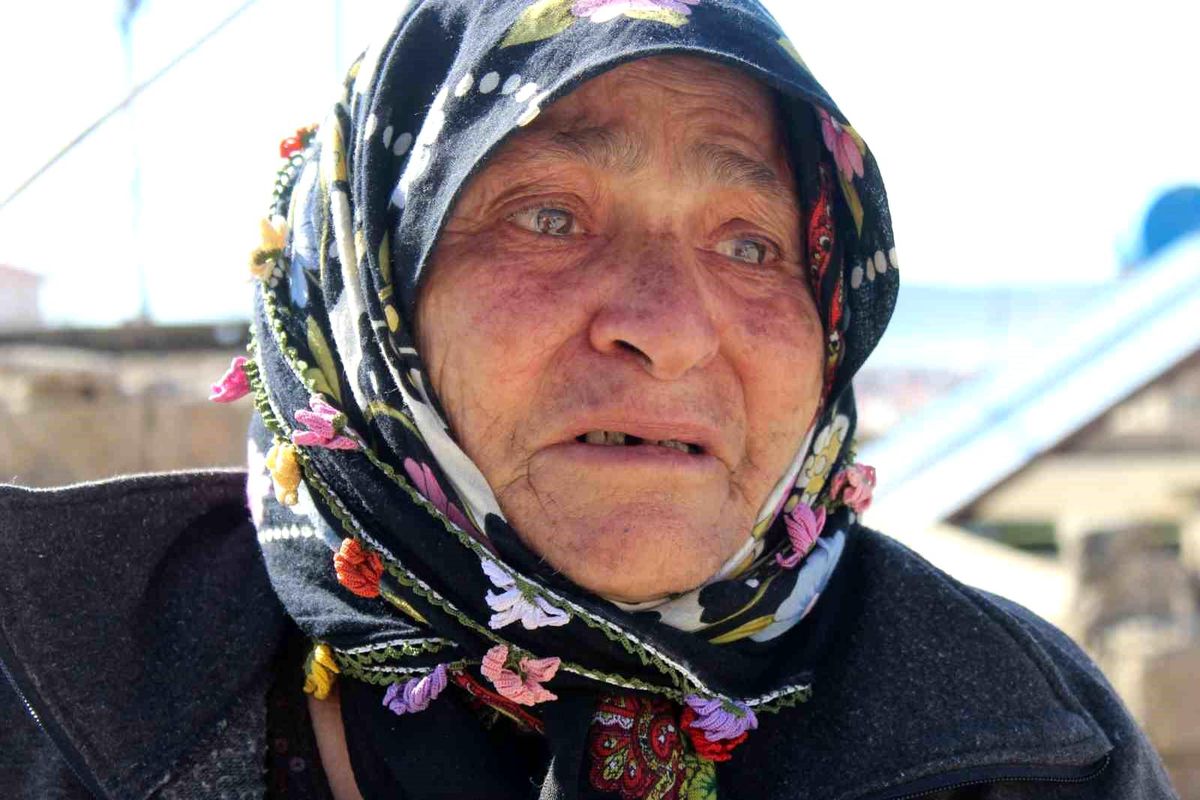 70 yaşındaki Fatma Özdilli yaşadığı korku dolu anları gözyaşları içinde anlattı