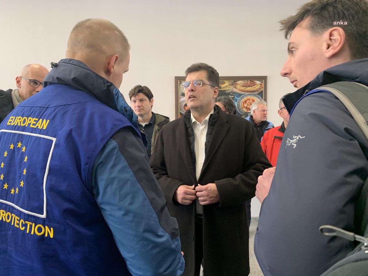 AB Komisyonu Kriz Yönetiminden Sorumlu Üyesi Janez Lenarcıc Gaziantep\'te