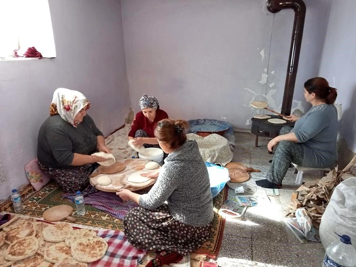 Anadolu kadınlarından 20 bin bazlama desteği