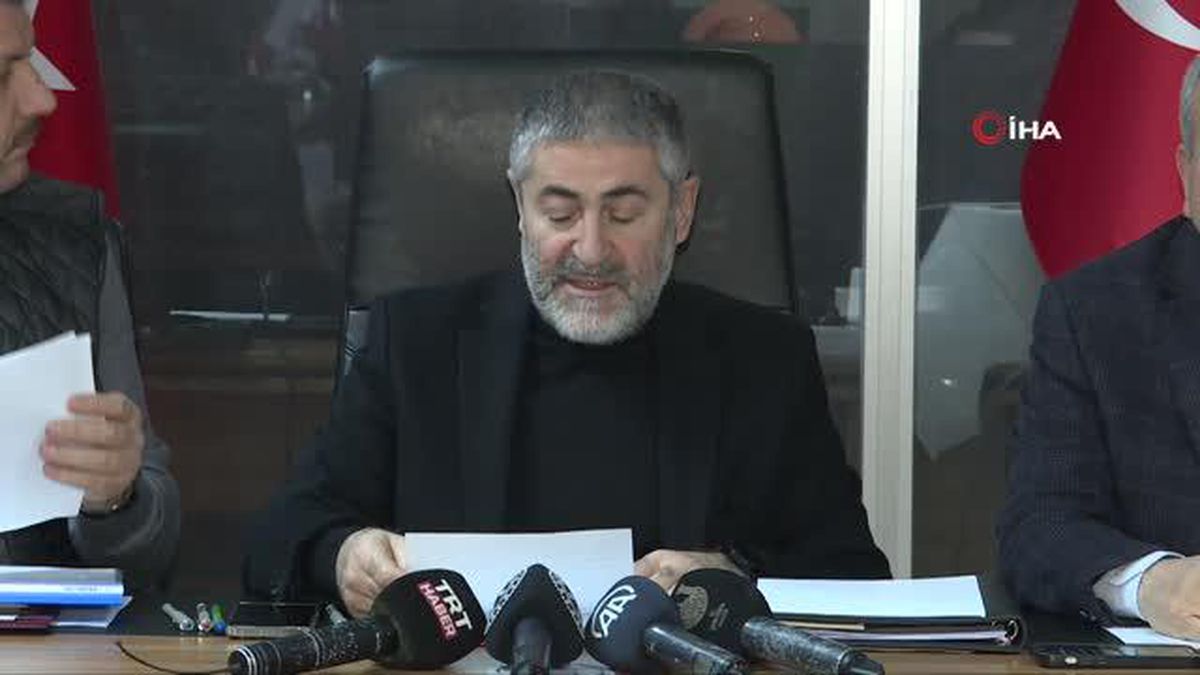 Bakan Nebati Şanlıurfa deprem açıklaması