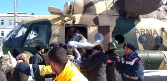 Çelikhan'ın köylerinden 213 kişi helikopterlerle tahliye edildi