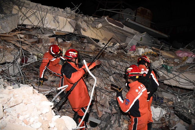 Çin Kurtarma Ekibinin Hatay'daki Çalışmaları Gece Boyunca Devam Etti Çin Kurtarma Ekibinin Hatay'daki Çalışmaları Gece Boyunca Devam Etti