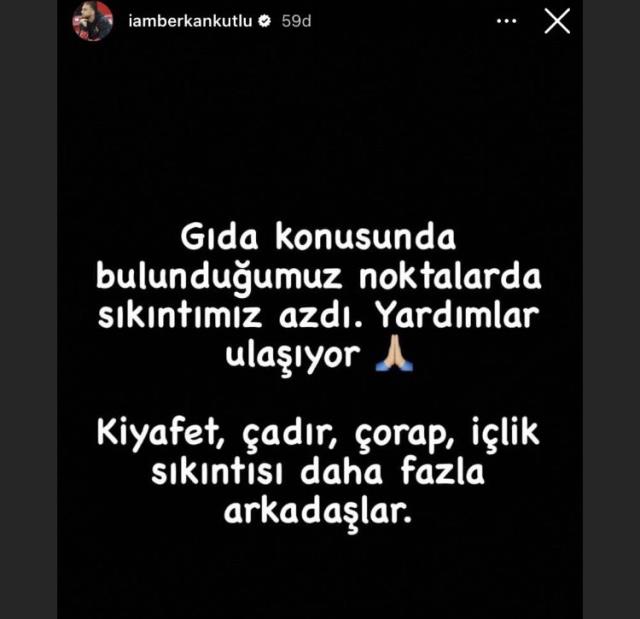Deprem bölgesine giden Galatasaraylı futbolcu Berkan Kutlu, 3 dilde çağrı yaptı: Aklınız alamaz
