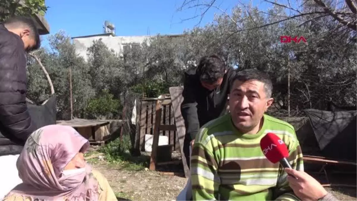 DEPREMİN KORKU DOLU ANLARINI KIZININ EVİNDE UNUTMAYA ÇALIŞIYOR