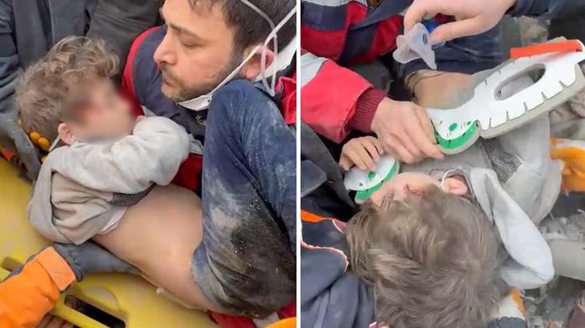 Enkazdan 81. saatte çıkarılan 6 yaşındaki Beşir, ekiplere böyle seslendi: Susamaktan, açlıktan öleceğim