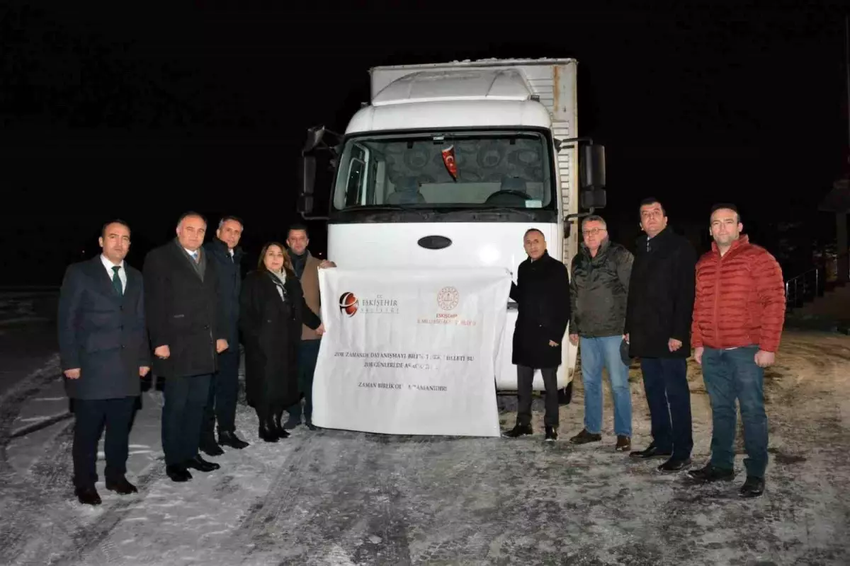 Eskişehir\'deki Meslek Liselerince donatılan mobil mutfaklar yolda