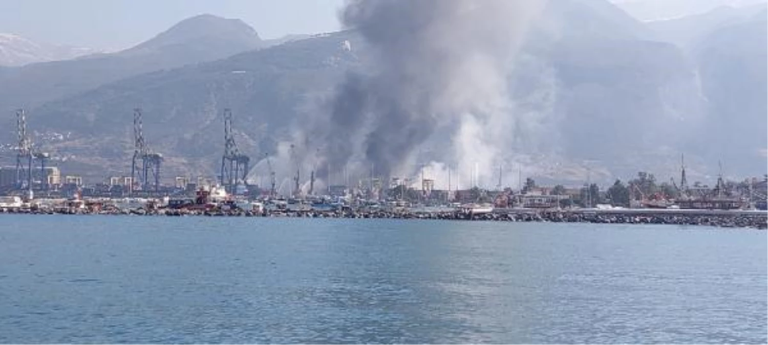 Limak\'tan İskenderun Limanı\'ndaki yangına ilişkin açıklama