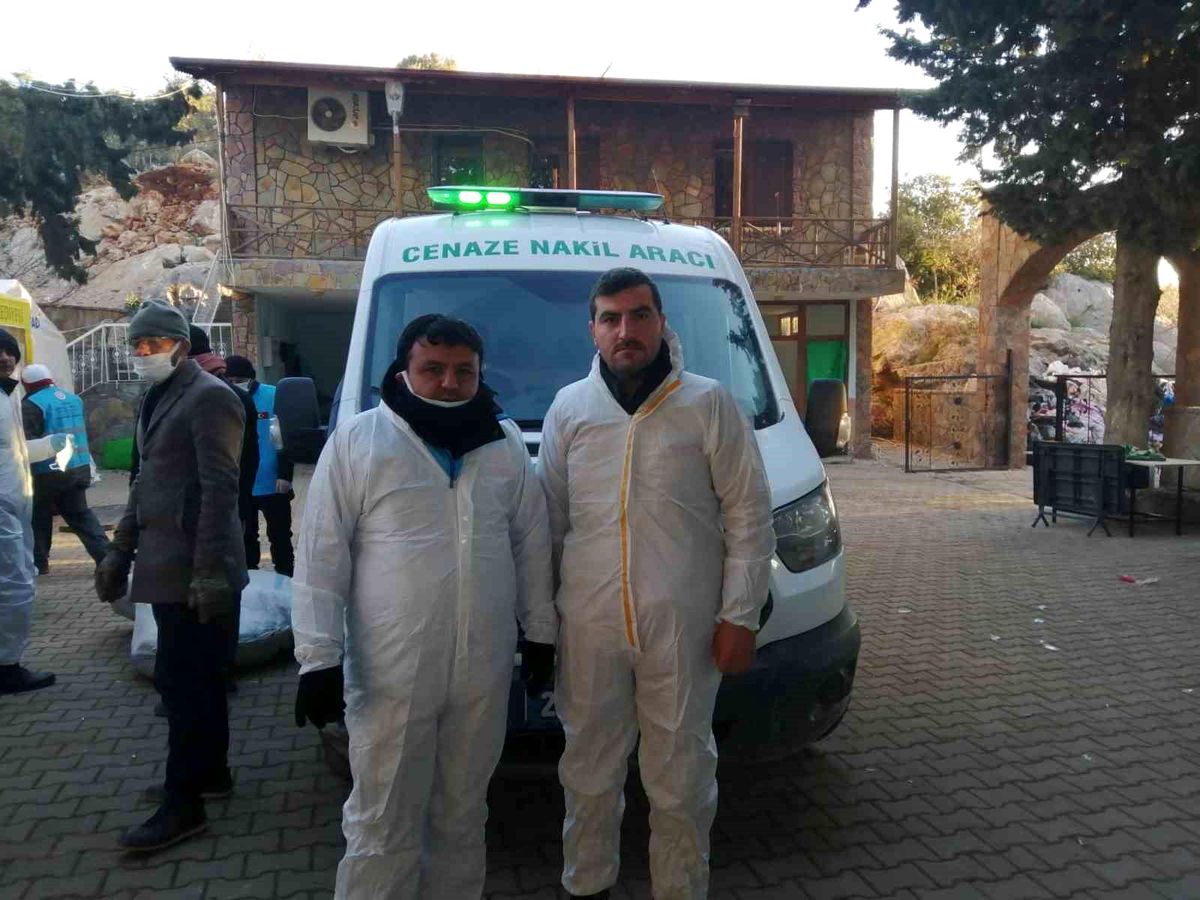 Muğla İl Müftülüğü ekipleri defin işleminde göreve başladı