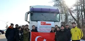 Polonya'dan ilk yardım tırı Türkiye'ye yola çıktı