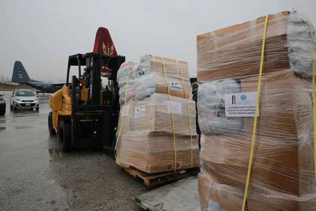 Ürdün, Suriye ve Türkiye'ye İnsani Yardım ve Kurtarma Ekipleri Gönderdi