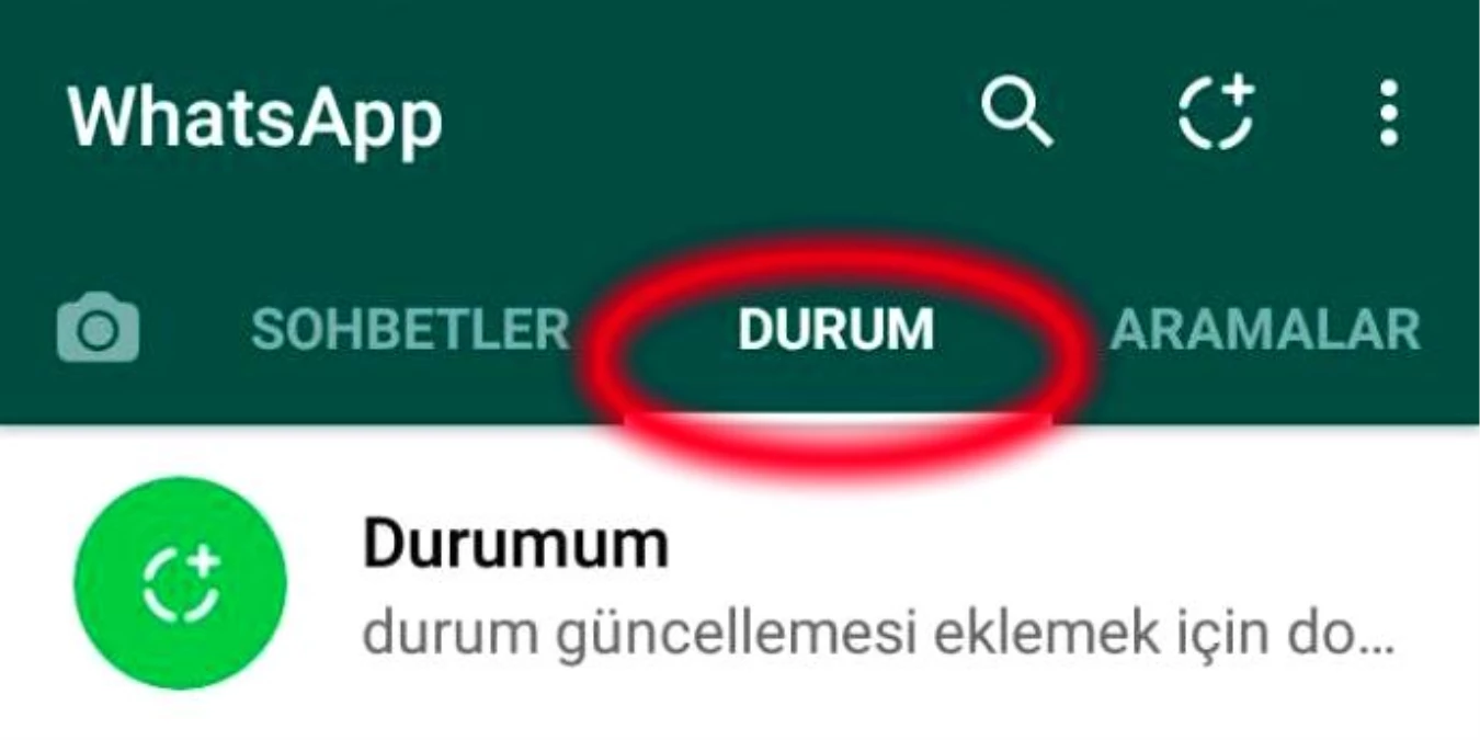 WhatsApp... ARTIK "DURUM"A FOTOĞRAF DA EKLEYEBİLECEKSİNİZ...