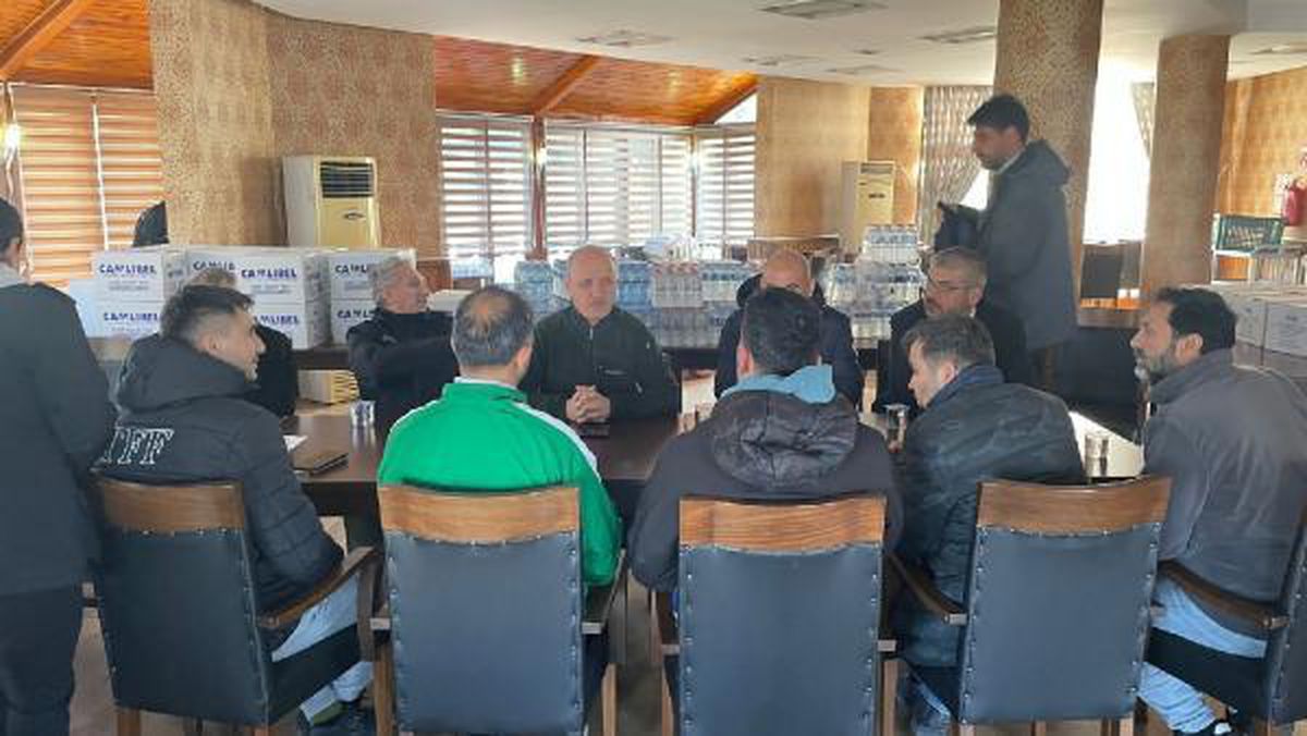 YÖK Başkanı Özvar, deprem bölgesindeki üniversitelerde incelemelerde bulundu Açıklaması