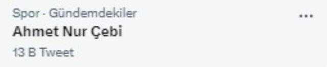 Ahmet Nur Çebi'nin açıklamalarına tepki yağıyor! Beşiktaşlılar ezeli rakiplerden özür diledi