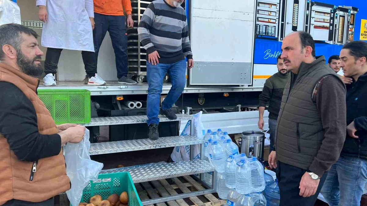 Başkan Altay: "Konyalılar olarak Hatay\'da gayretle çalışıyoruz"