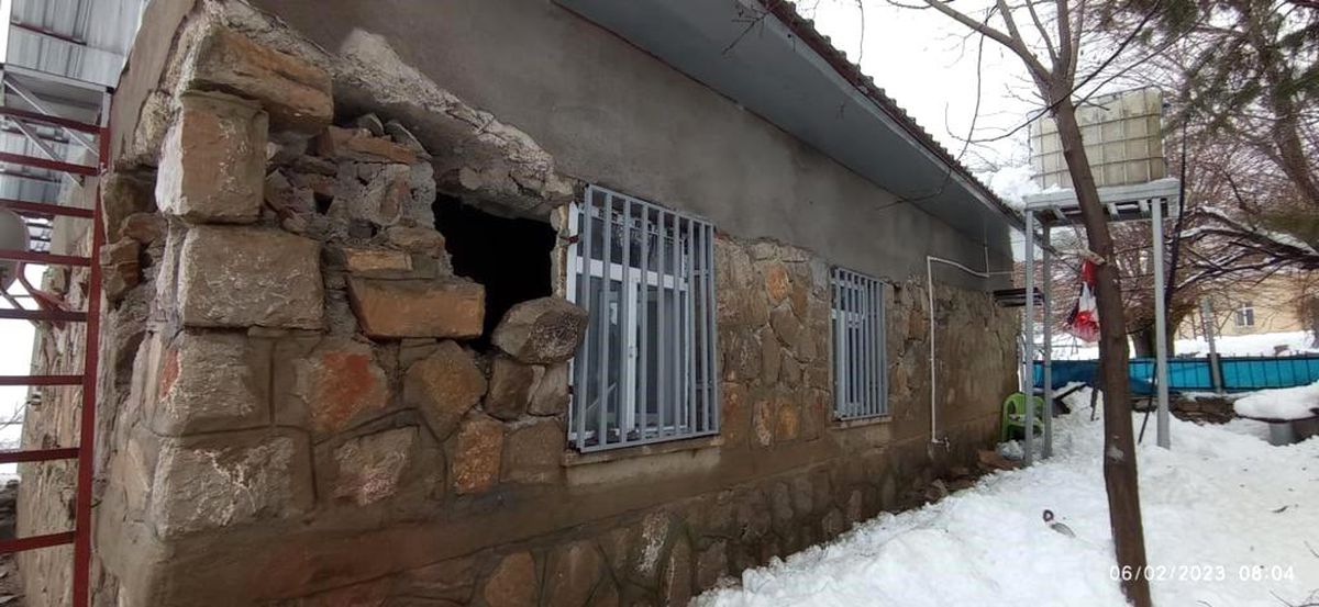 Deprem Lice\'nin köylerinde hasara neden oldu