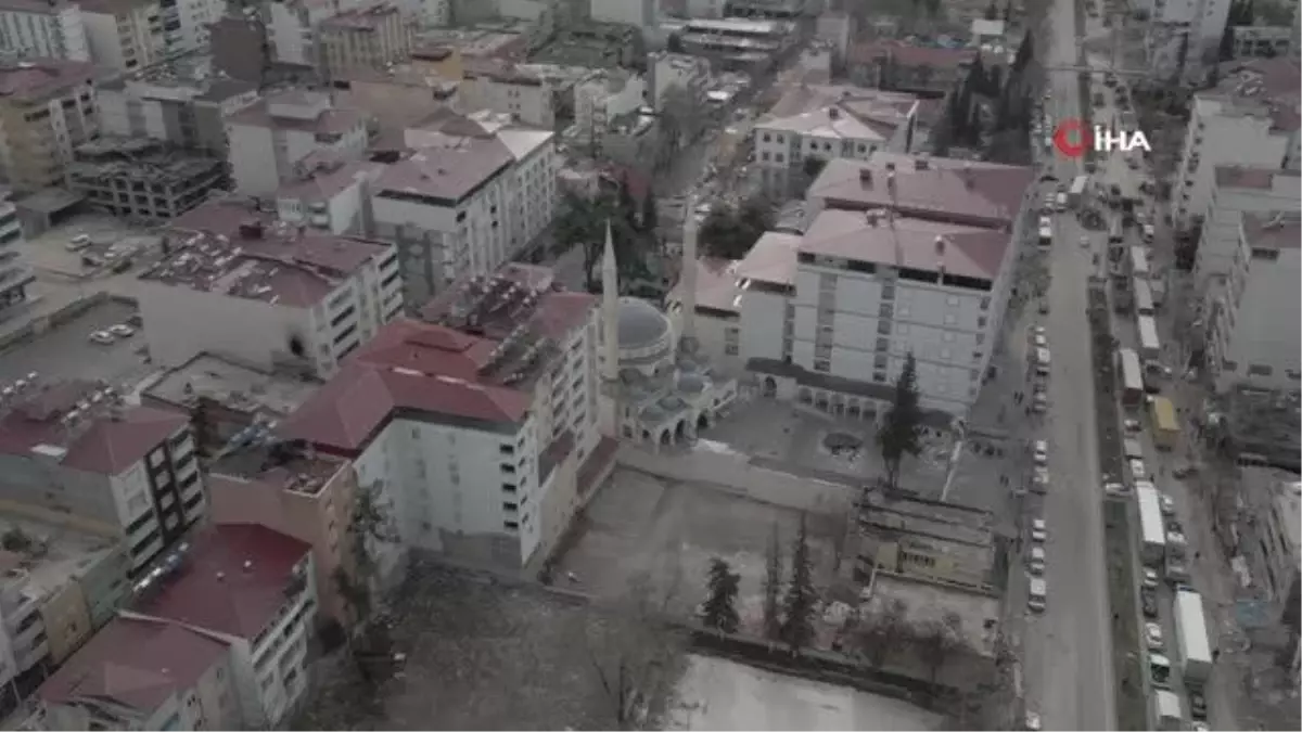 Depremin merkez üssü Pazarcık\'ın son hali böyle görüntülendi