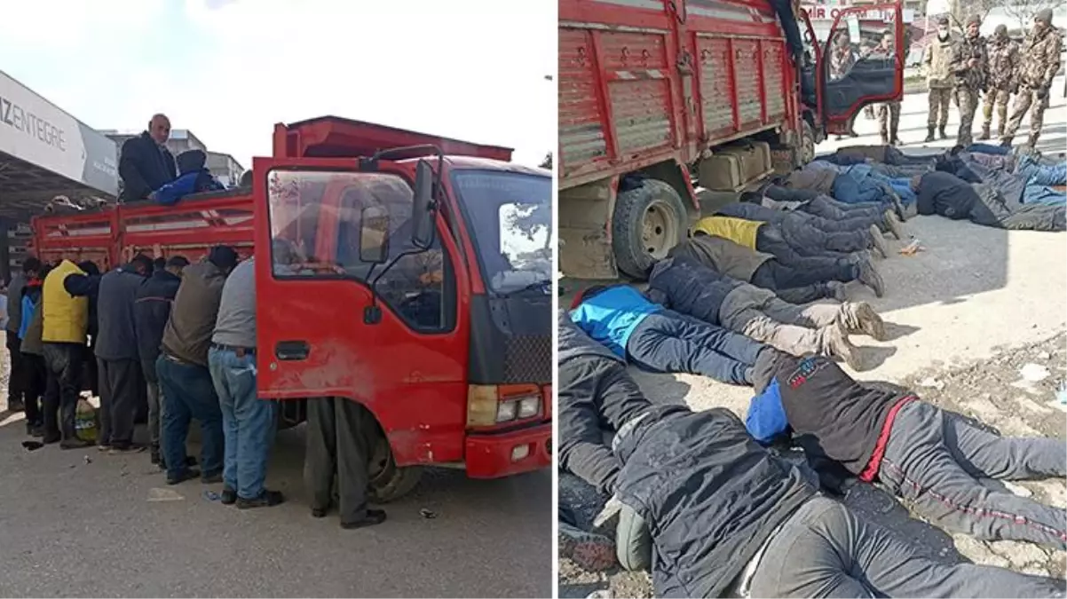 150 kilometre öteden gelip depremin vurduğu Hatay\'da hırsızlık yaparken yakalandılar