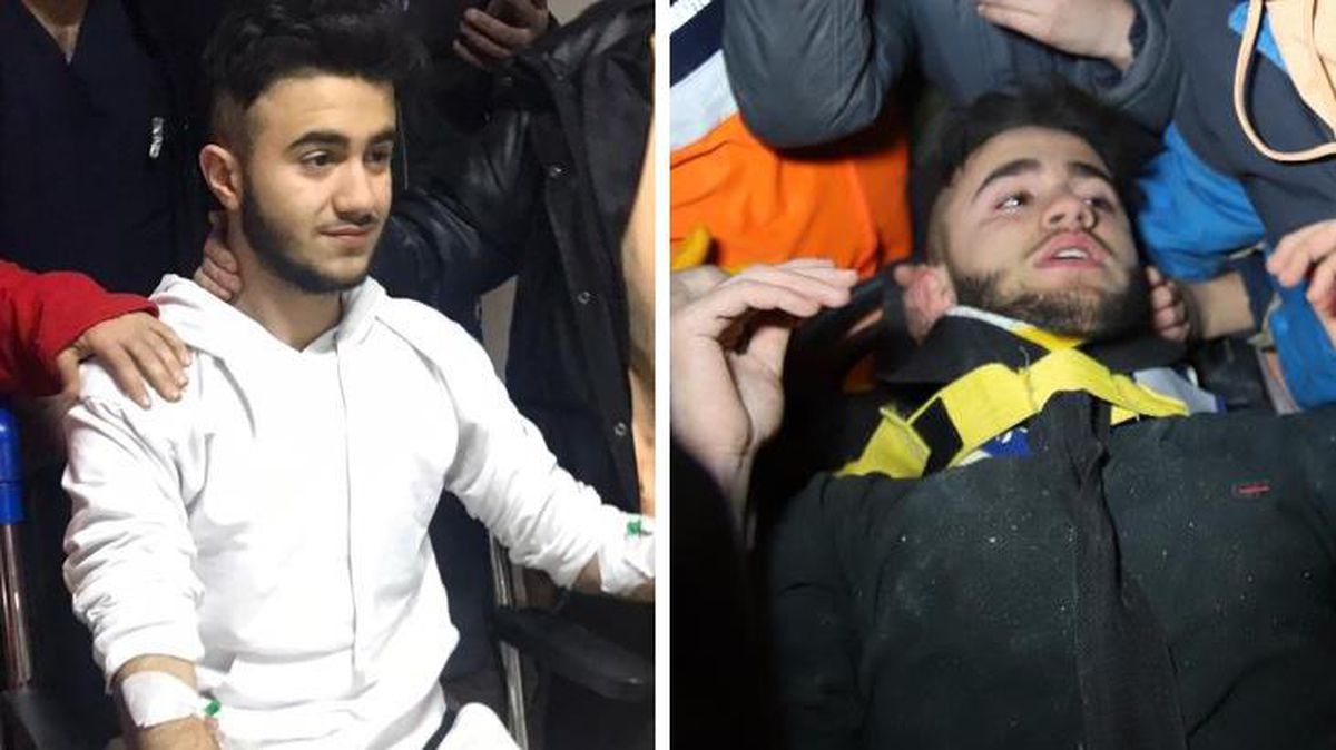 İdrarını içip annesinin çiçeklerini yiyerek hayatta kalmış! 17 yaşındaki Adnan enkaz altındaki 94 saati anlattı