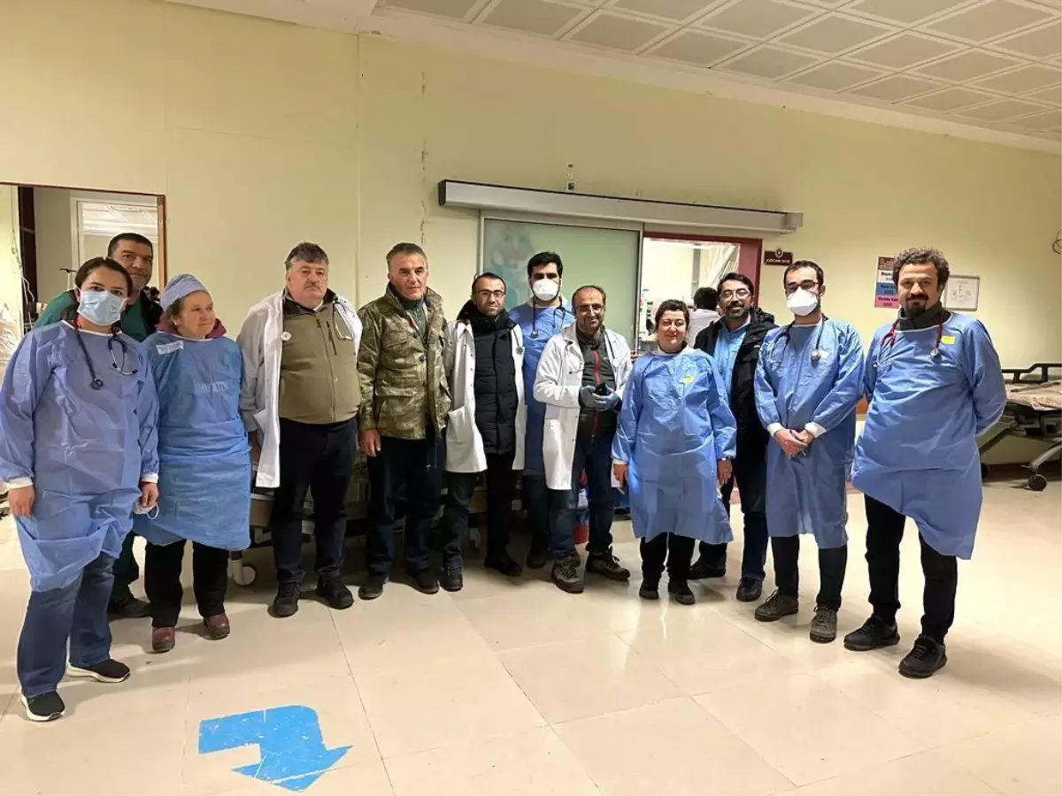 Kayserili gönüllü hekimler deprem bölgesinde