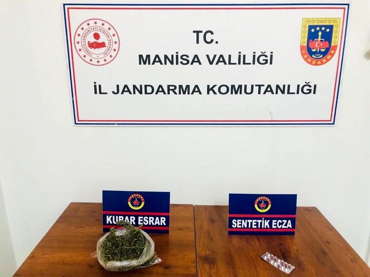 Manisa\'da jandarmadan uyuşturucu operasyonu