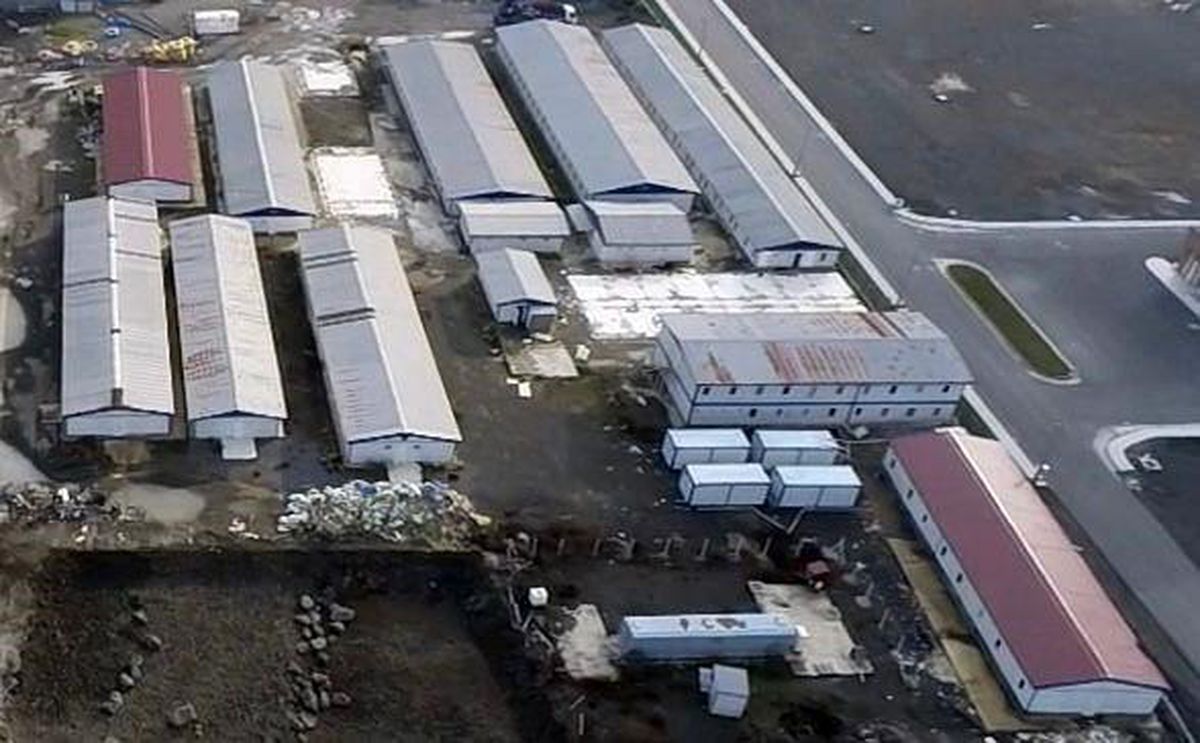 Rize-Artvin Havalimanı şantiyesindeki prefabrik yapılar sökülerek deprem bölgelerine gönderilecek