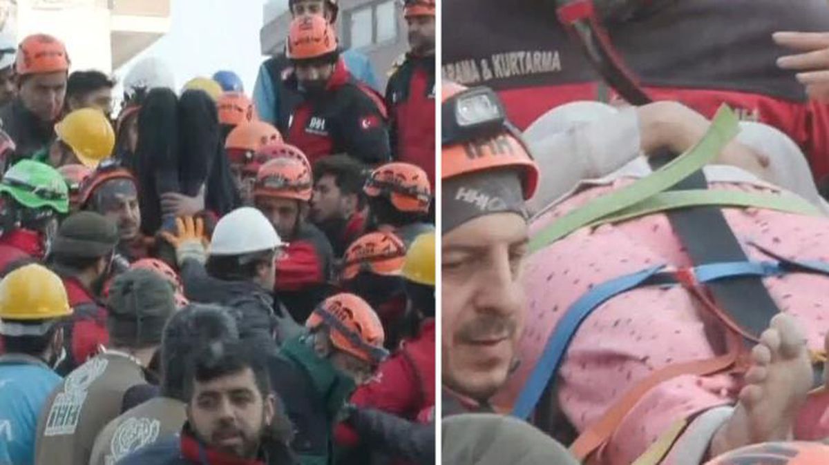 Son Dakika: Hatay'da 9 kişinin ses verdiği Arzu Apartmanı'nda zamanla yarış! Enkazdan peş peşe 6 kişi sağ çıkarıldı