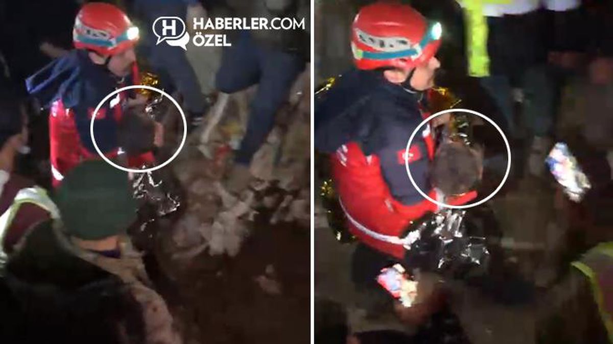 Umutları yeşerten gelişme! 2 yaşındaki bebek 92 saat sonra enkazdan sağ çıkarıldı