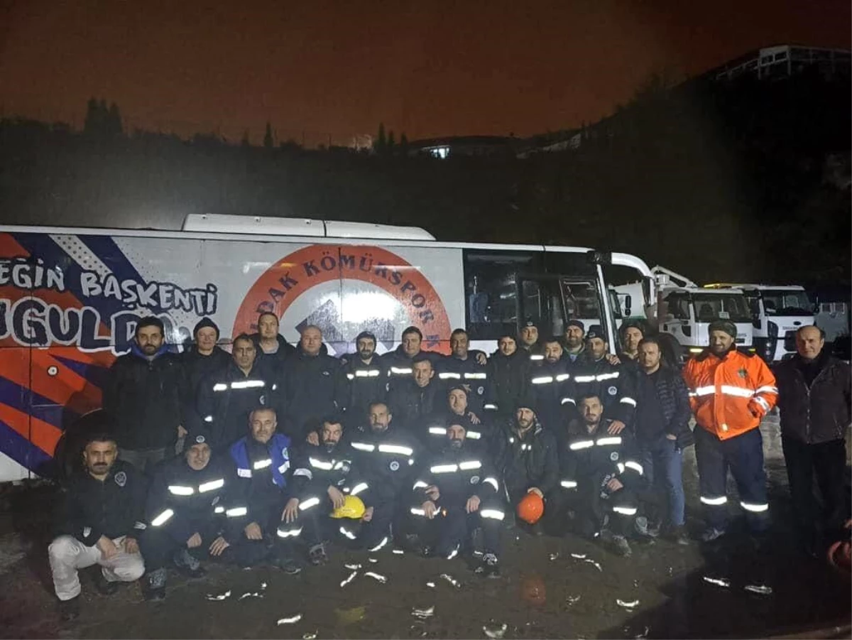 Zonguldak Belediyesi; "Onlar arama kurtarma değil ama hepsi madenci torunları"