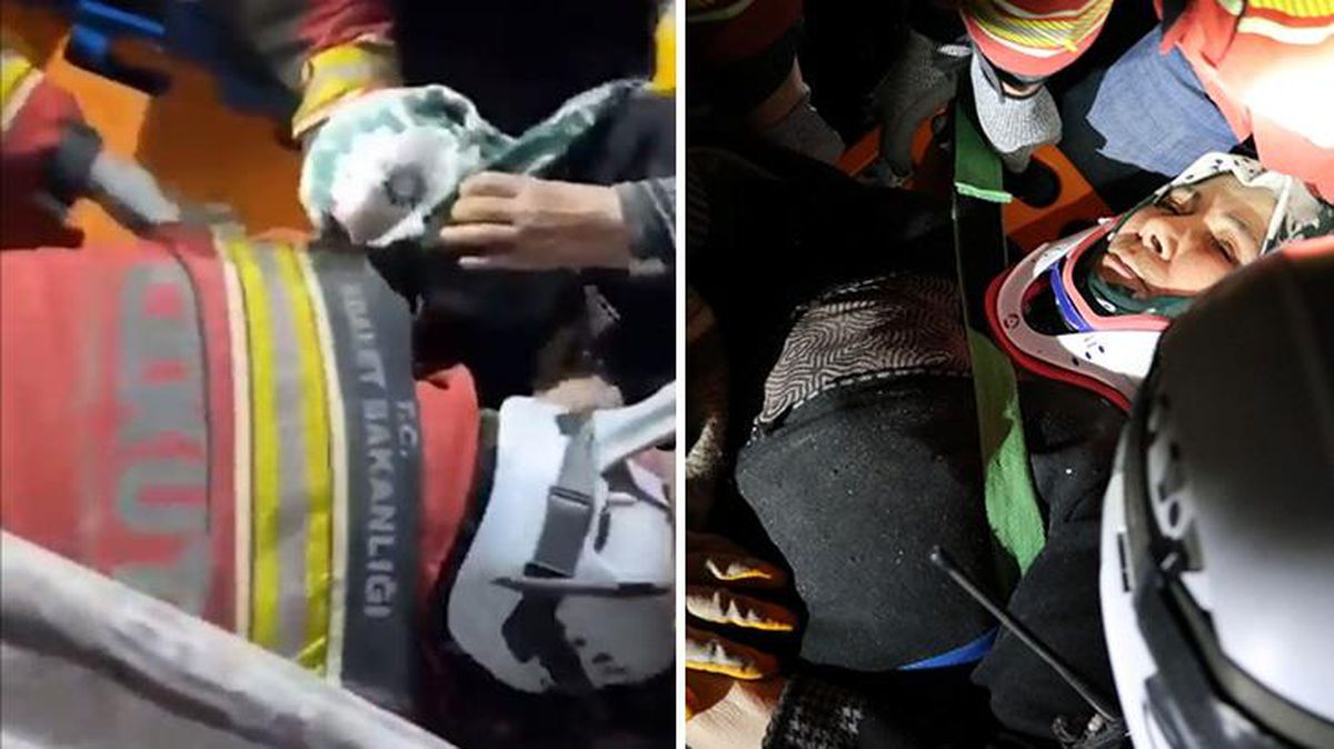 121 saat sonra enkazdan çıkarılan Menekşe teyzenin ilk sözü ağlattı: Dünya var mıymış?