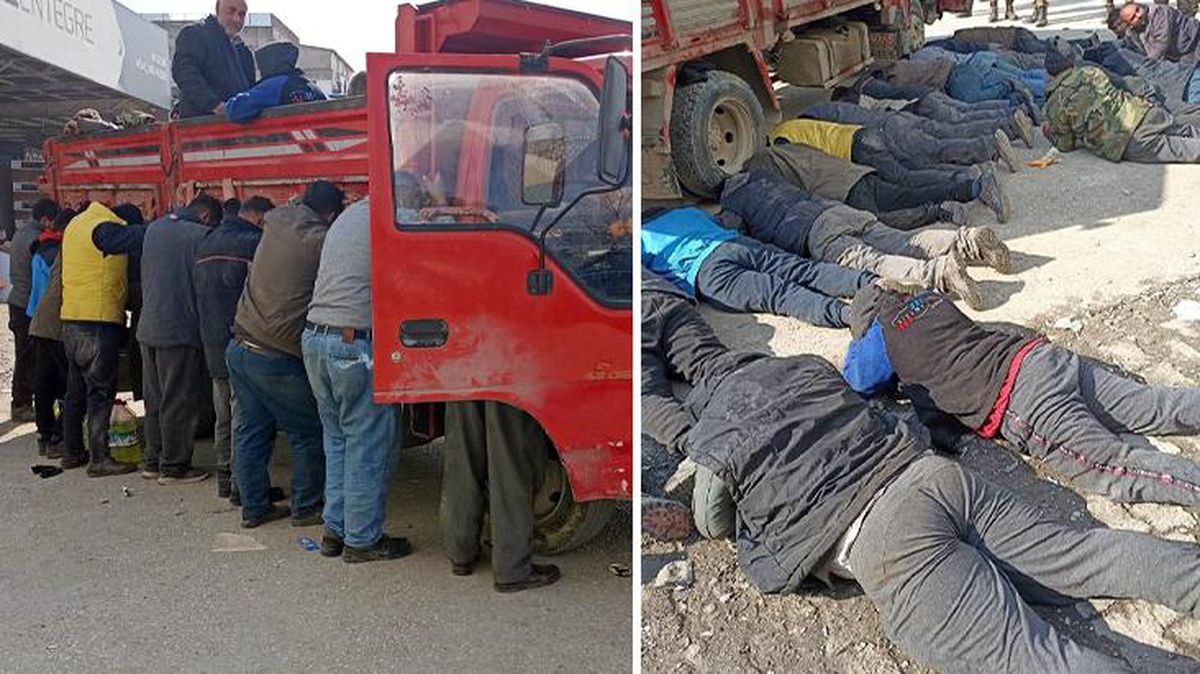 Depremzedelere gönderilen 6 tır gıda yardımını çalan şahıslar yakalandı