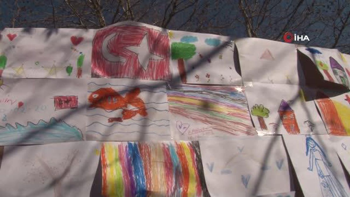 Depremzede çocuklar için psikososyal destek veriliyor