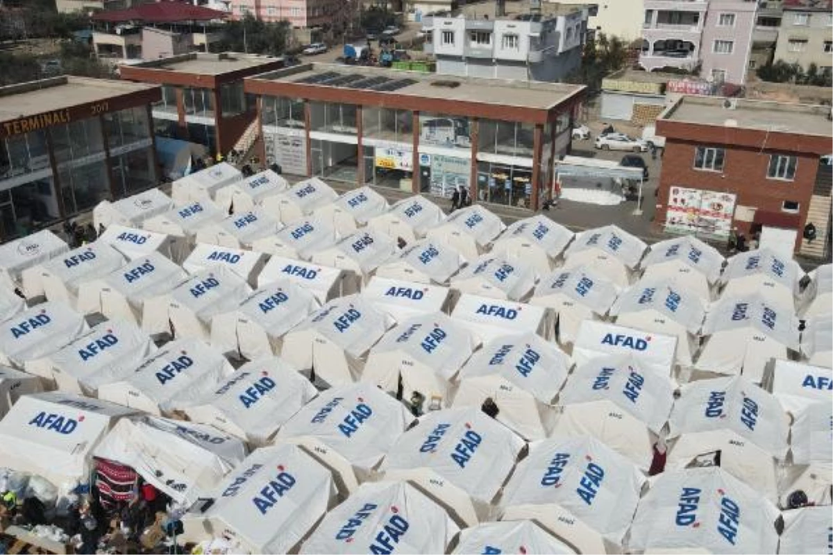 Gaziantep\'te 80 bin kişilik çadır ve konteyner kentler