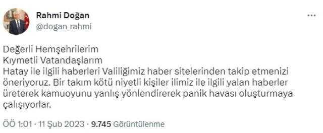Son Dakika: Hatay'da büyük panik! 'Baraj patladı' iddiası ortalığı karıştırdı