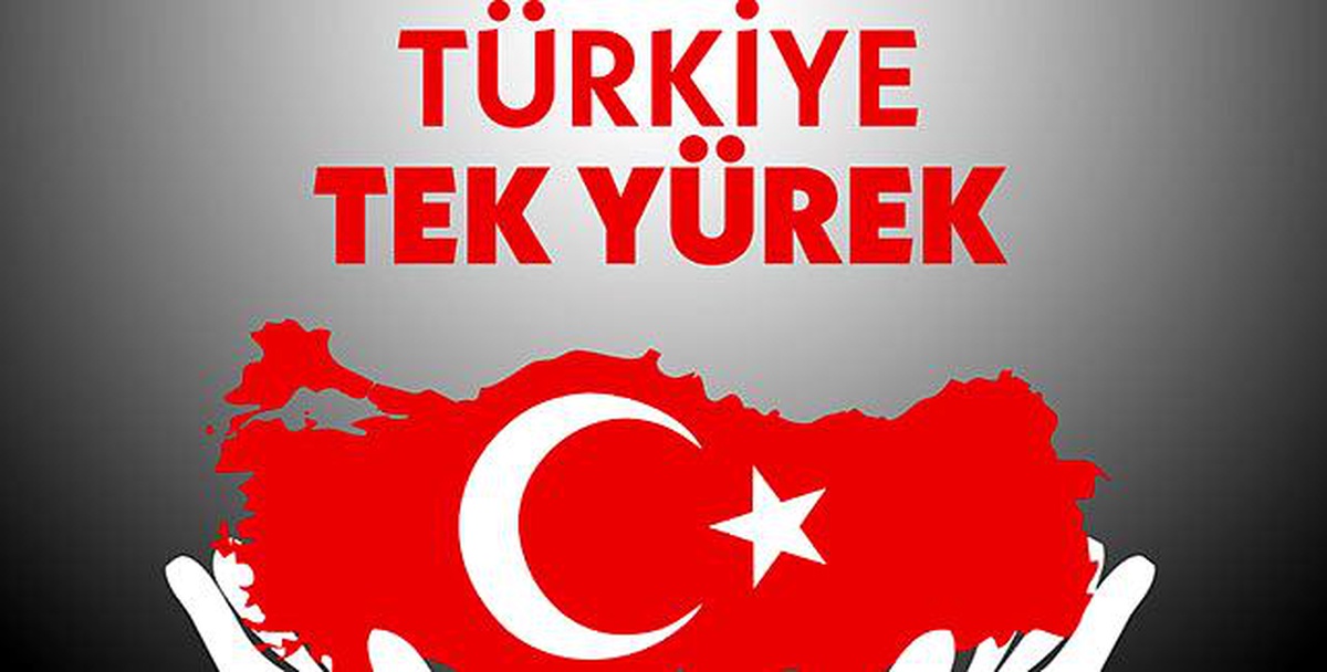 8 TV KANALINDAN ORTAK YAYIN; TÜRKİYE TEK YÜREK!