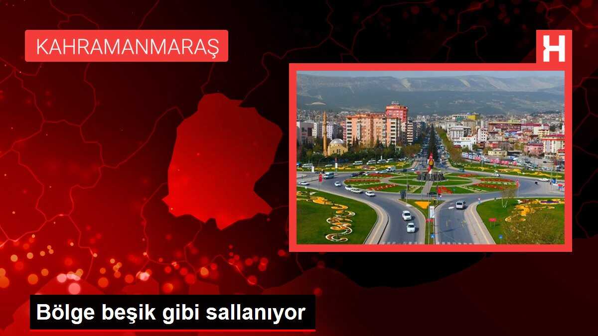 Bölge beşik gibi sallanıyor