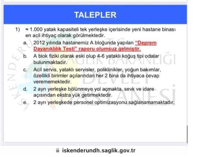 Hatay'da yıkılan hastanenin deprem dayanıklılık testi raporu olumsuz gelmiş: Bu resmen cinayete teşebbüs Hatay'da yıkılan hastanenin deprem dayanıklılık testi raporu olumsuz gelmiş: Bu resmen cinayete teşebbüs