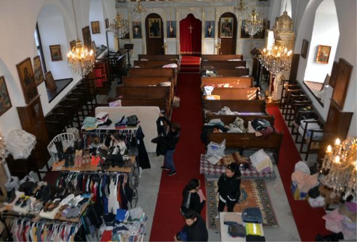Mersin Rum Ortodoks Kilisesi kapılarını depremzedelere açtı