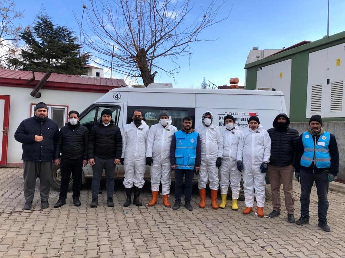 Özalp İlçe Müftülüğü 15 personel ile deprem bölgesinde