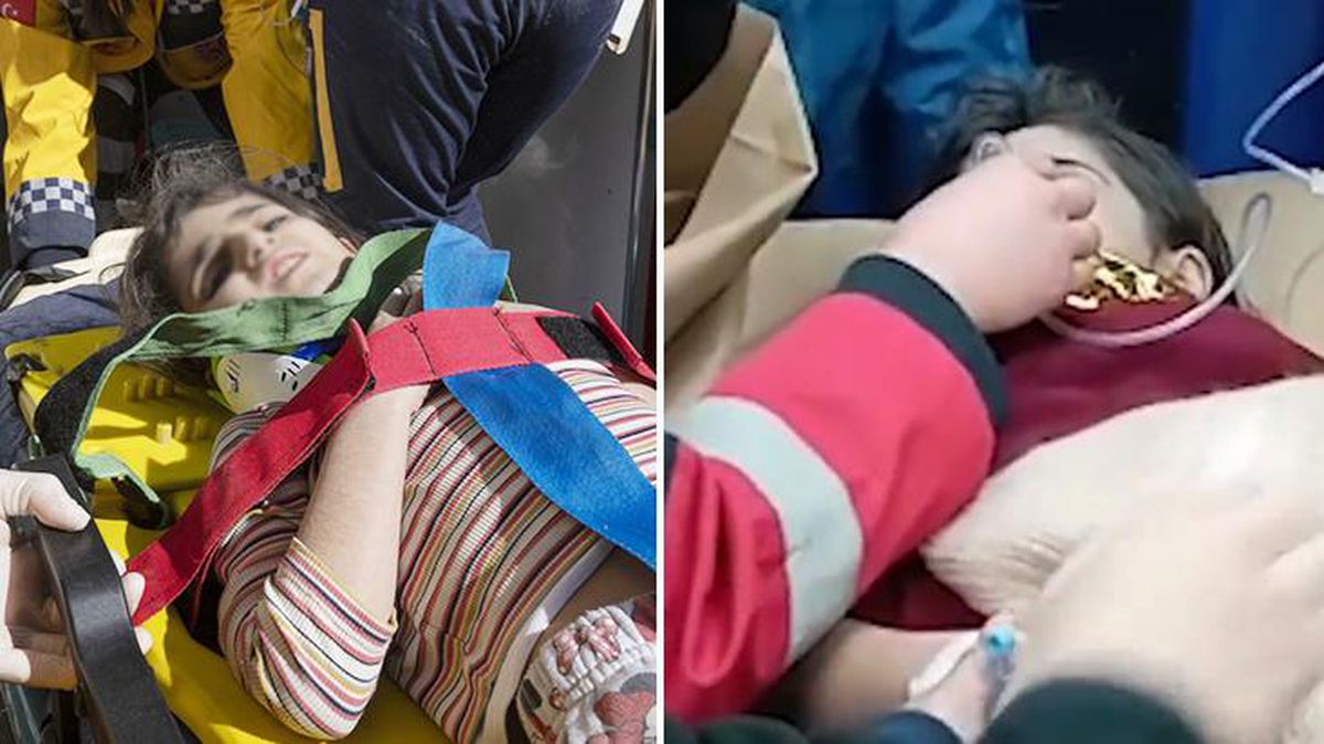 178 saat sonra enkazdan çıkarılan minik Hivay'ın ilk isteği çilekli süt oldu