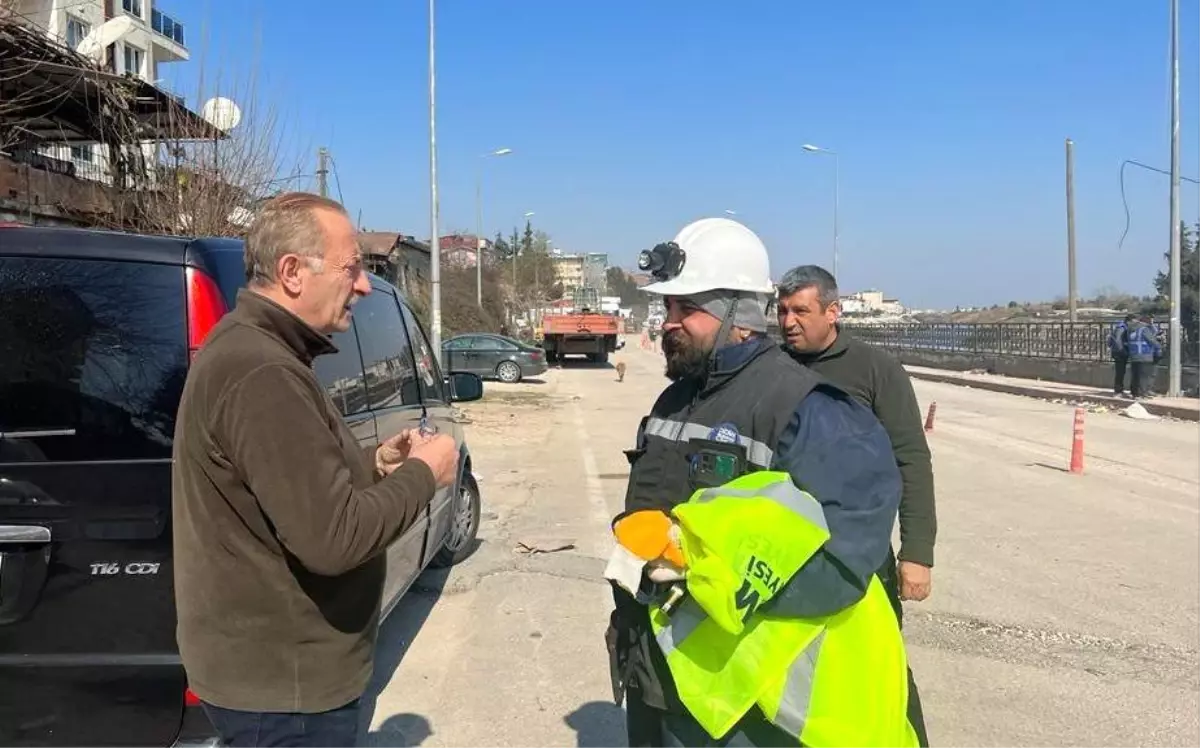 Başkan Atabay deprem bölgesine gitti