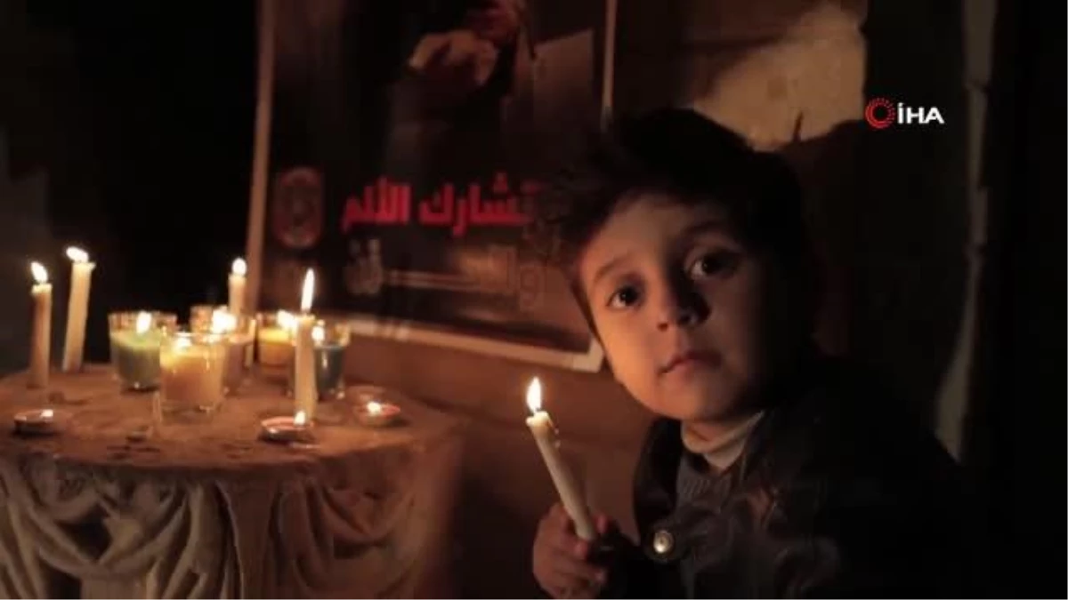 Gazze\'de depremde hayatını kaybedenler anıldı