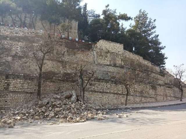 Deprem tarihi yapılara da zarar verdi! Kahramanmaraş Kalesi'nde çökmeler oluştu