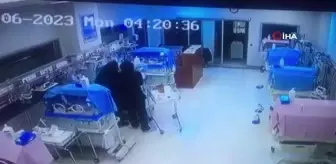 Şiddetli sarsıntıya rağmen bebeklerin kuvözlerini bırakmadılar