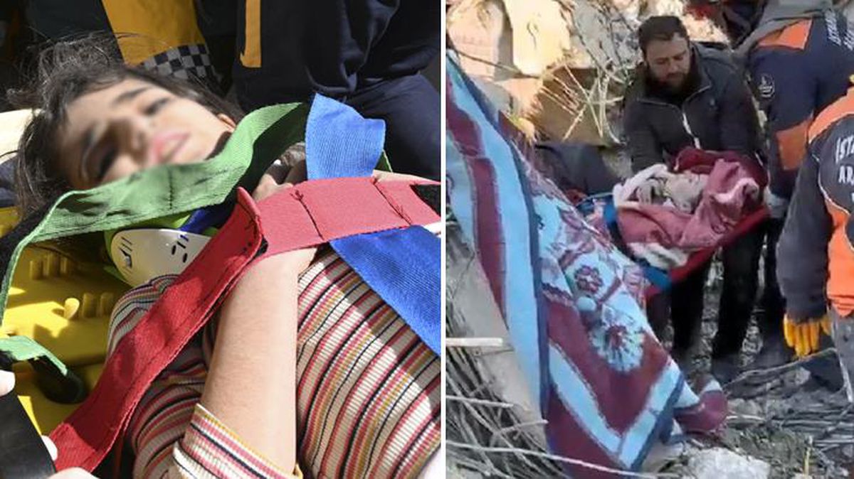 Son Dakika! 177. saatte bir baba ve oğlu ile 6 yaşındaki Hivay enkazdan sağ çıkarıldı