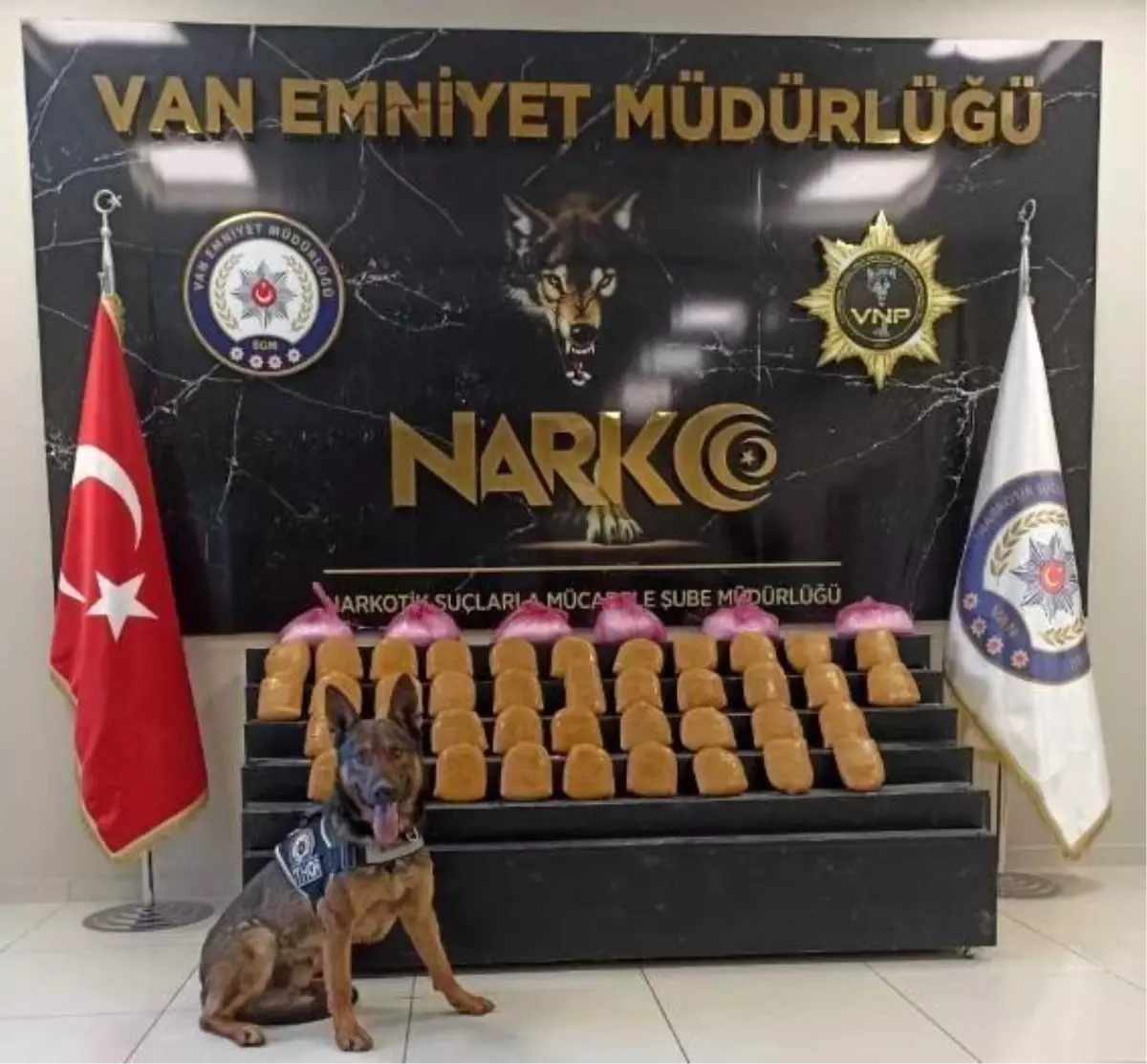 Van\'da 61 kilo 30 gram uyuşturucu ele geçirildi