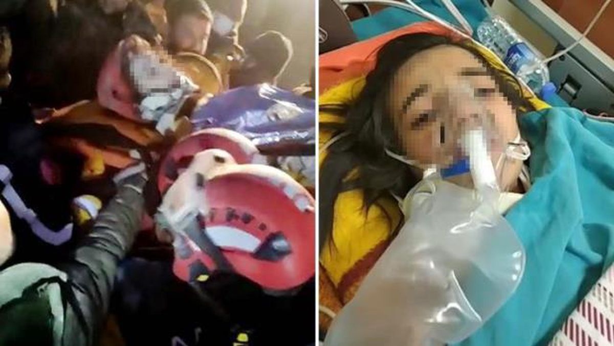 185 saat sonra gelen mucize! 10 yaşındaki Ayça enkazdan sağ kurtarıldı