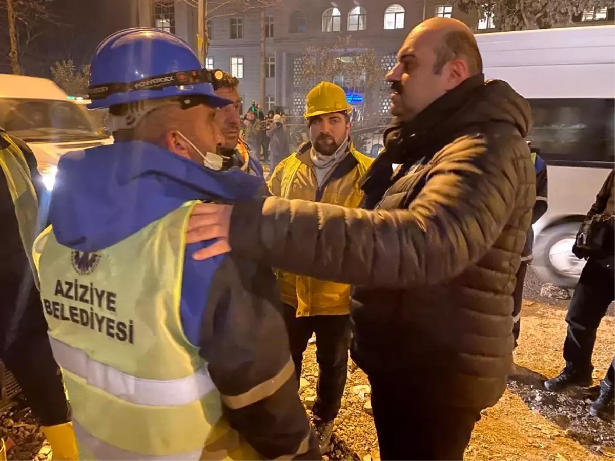 Aziziye Belediyesi deprem bölgesinde