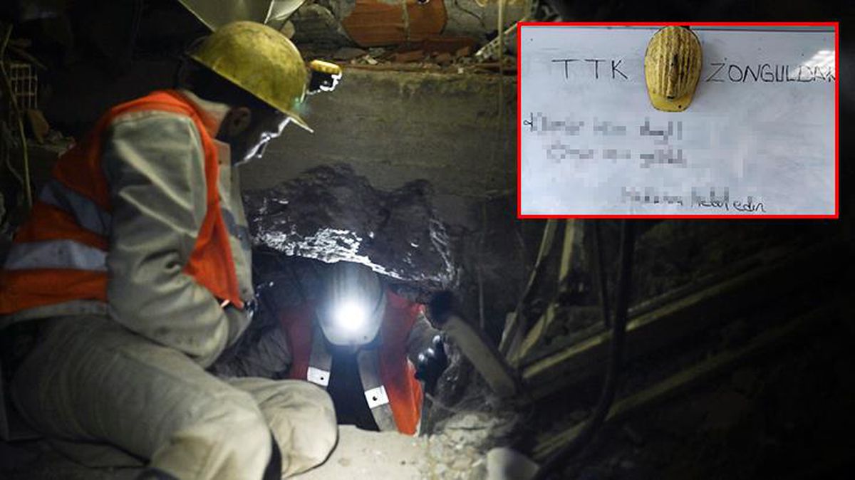 Deprem bölgesinde zamanla yarışan madencilerden duygulandıran mesaj: Kömür için değil, ömür için geldik