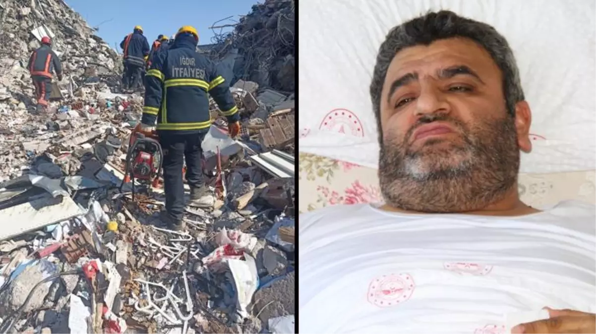 İkinci depreme evde yakalandı! Enkaz altından 32 saat sonra yeğeninin mesajı sayesinde kurtuldu